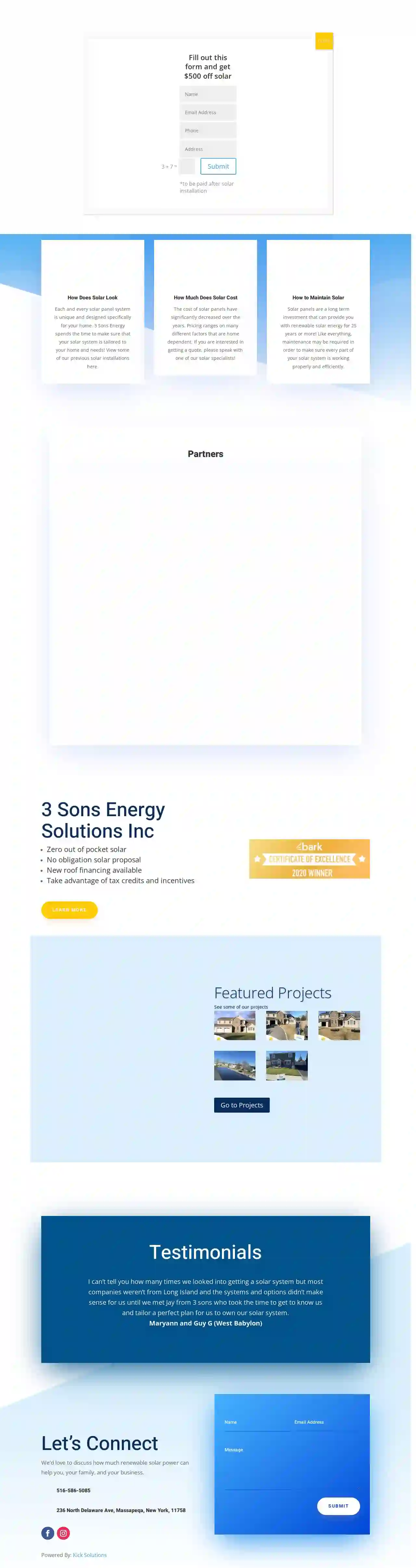 3 Sons Solar Energy Solutions