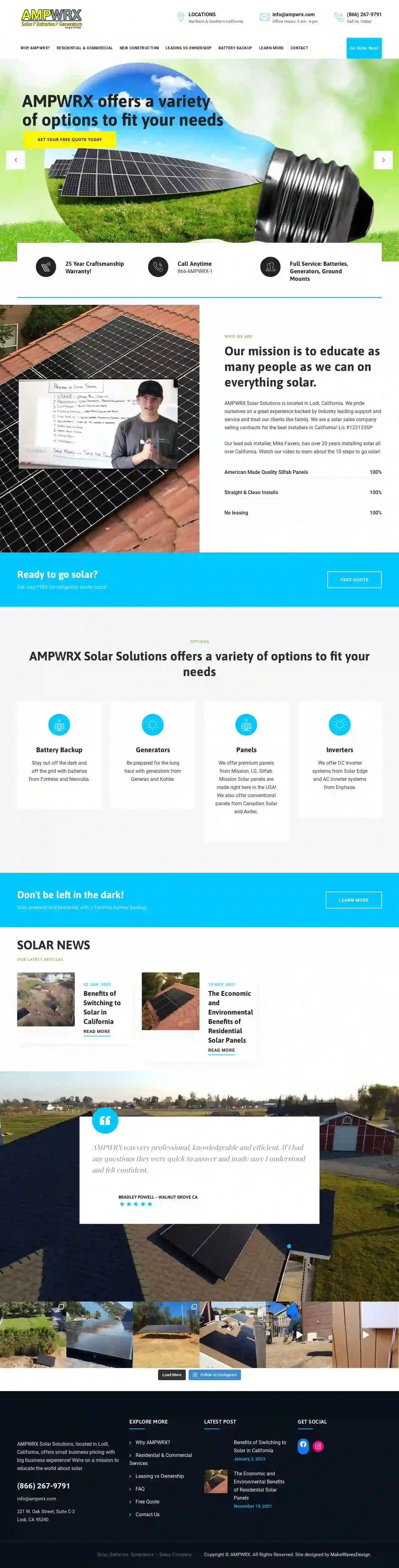 AMPWRX Solar Solutions