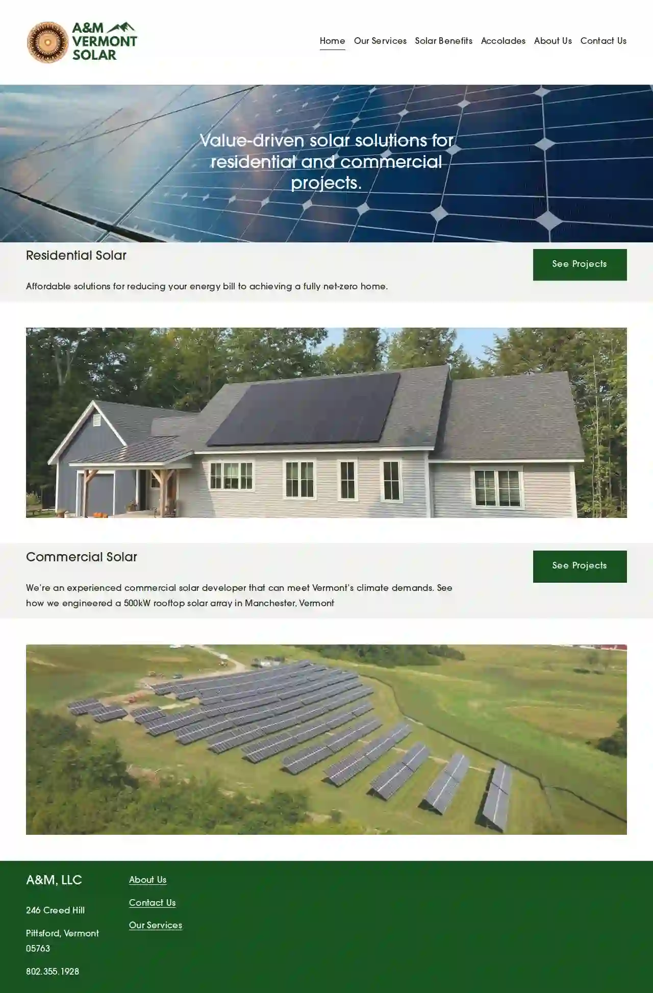 A&M Vermont Solar