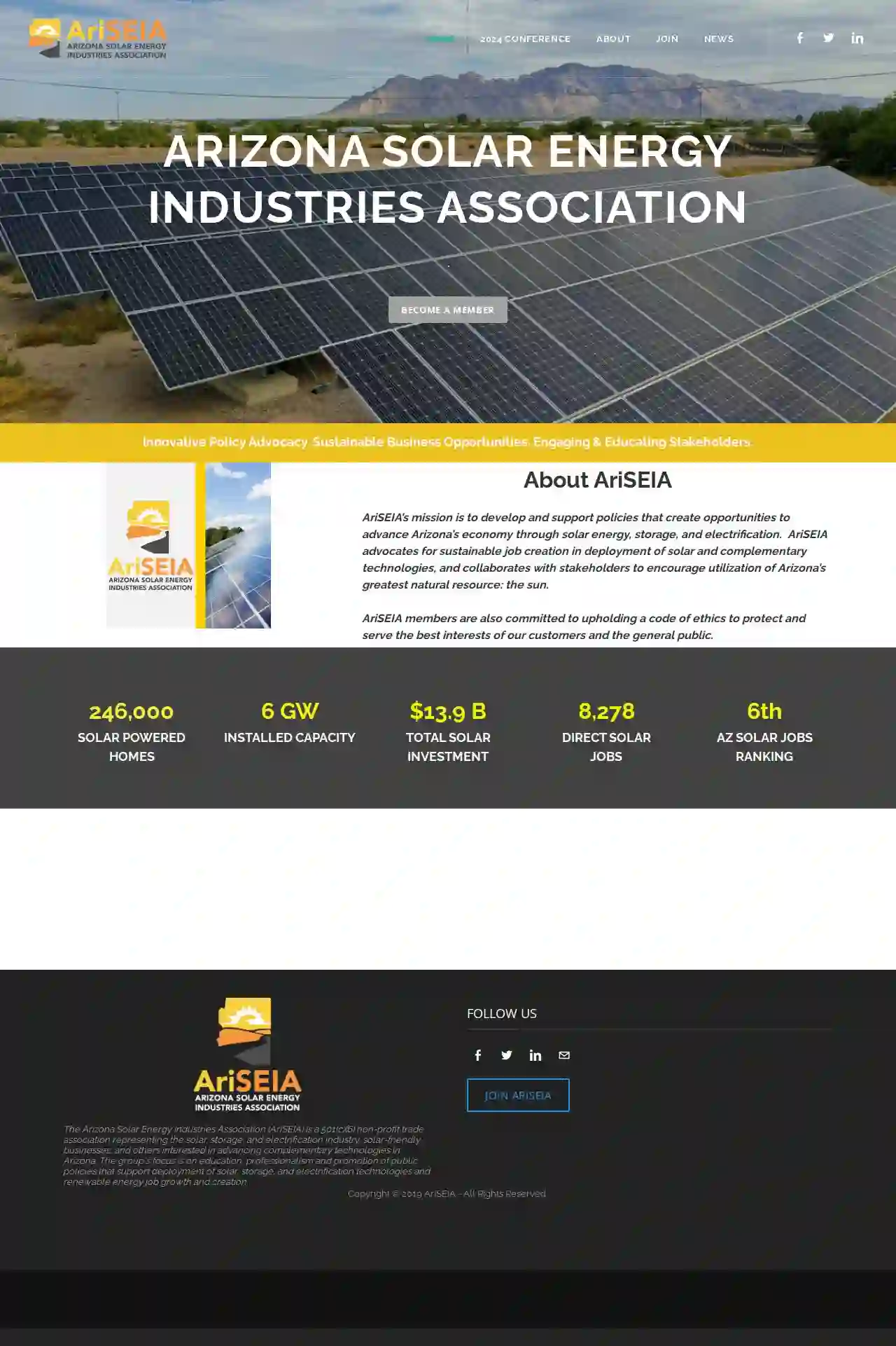 Arizona Solar Energy Industries Association (AriSEIA)