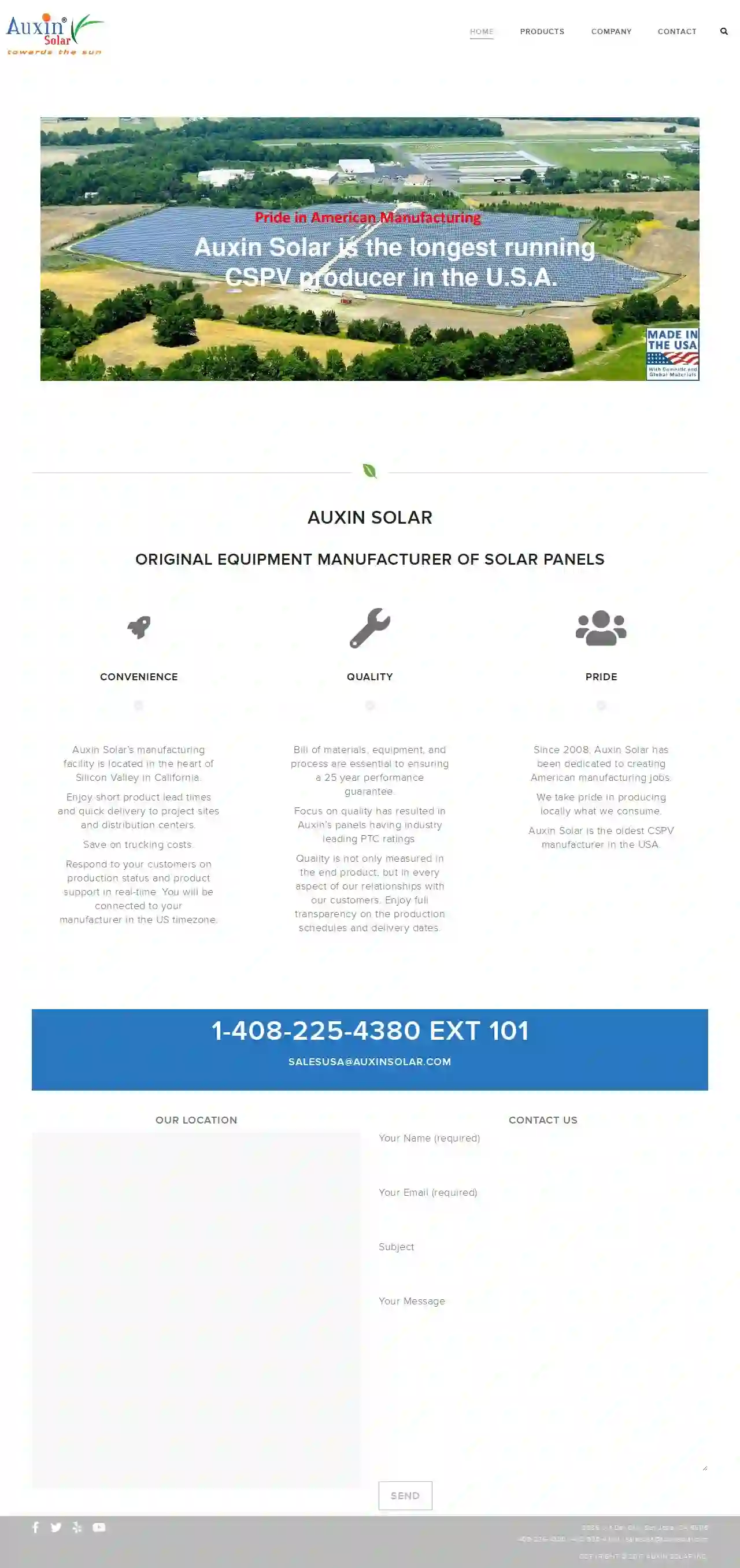 Auxin Solar Inc.