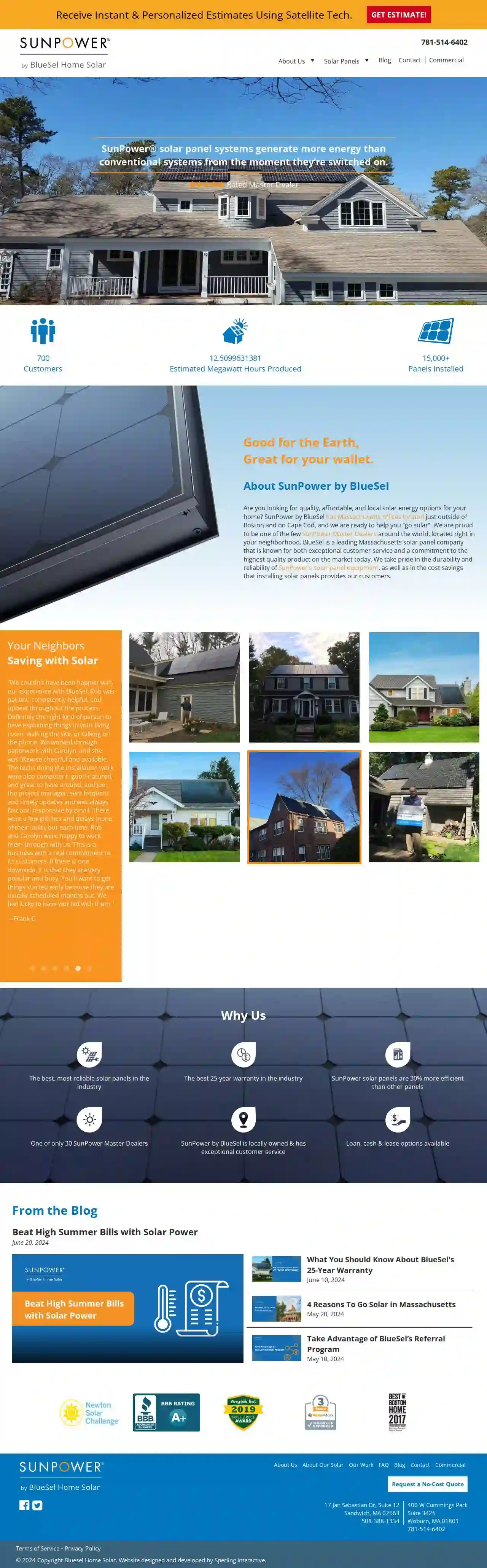 SunPower by BlueSel Home Solar