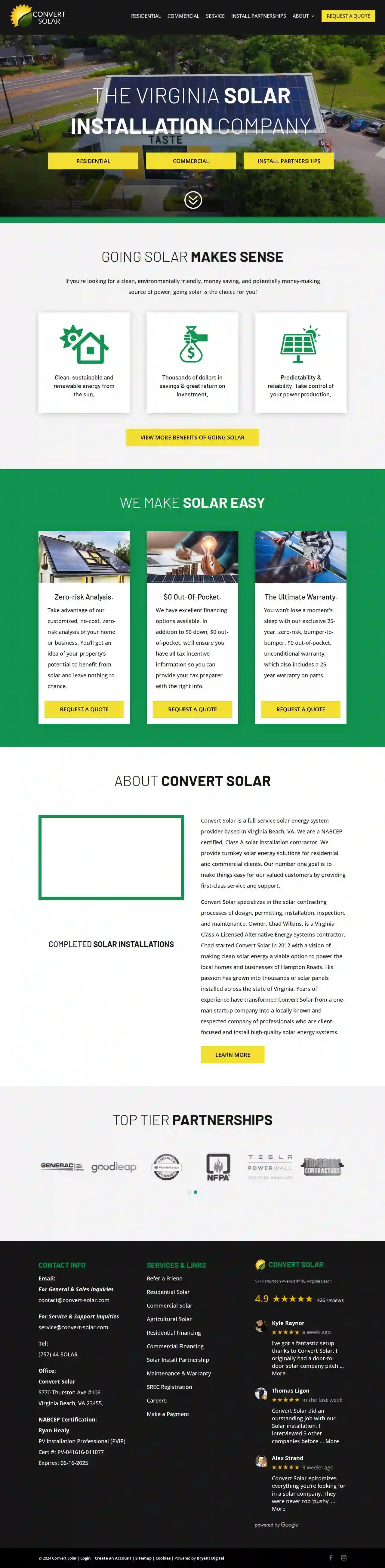 Convert Solar