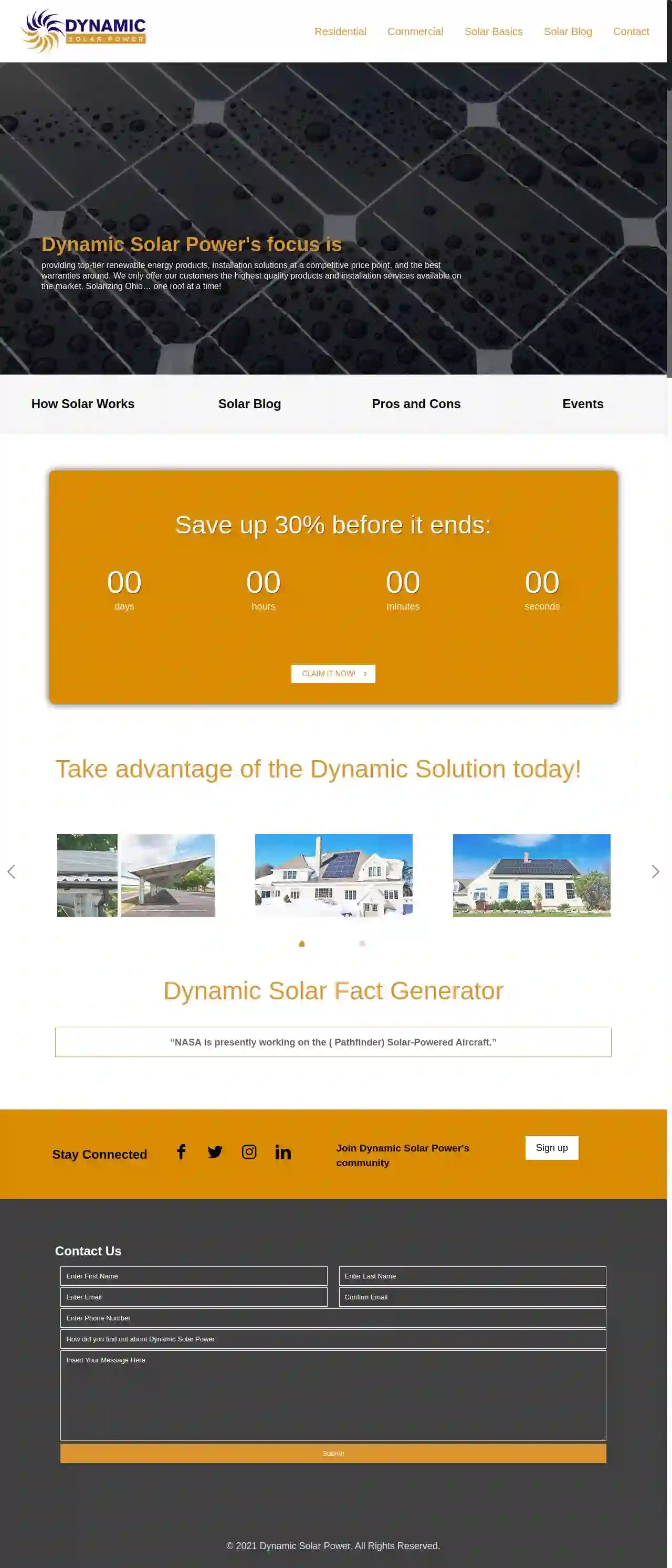 DYNAMIC SOLAR POWER