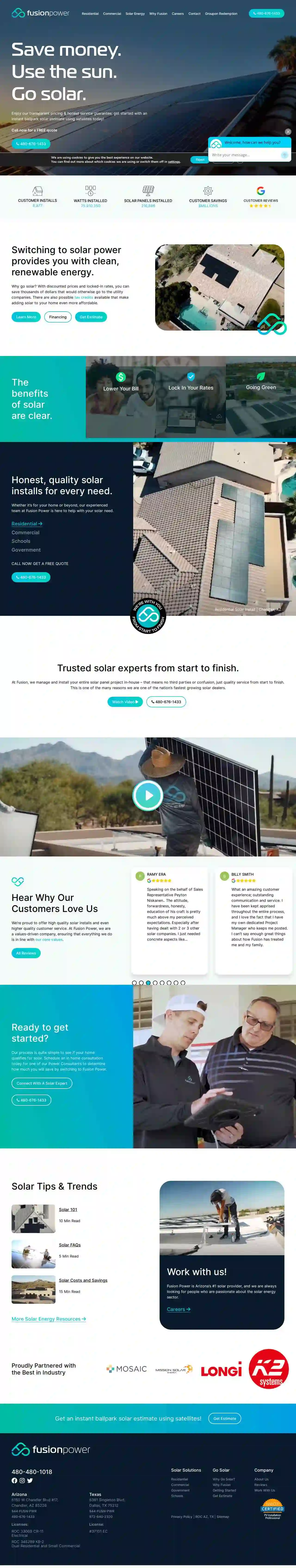 Fusion Power Solar Company