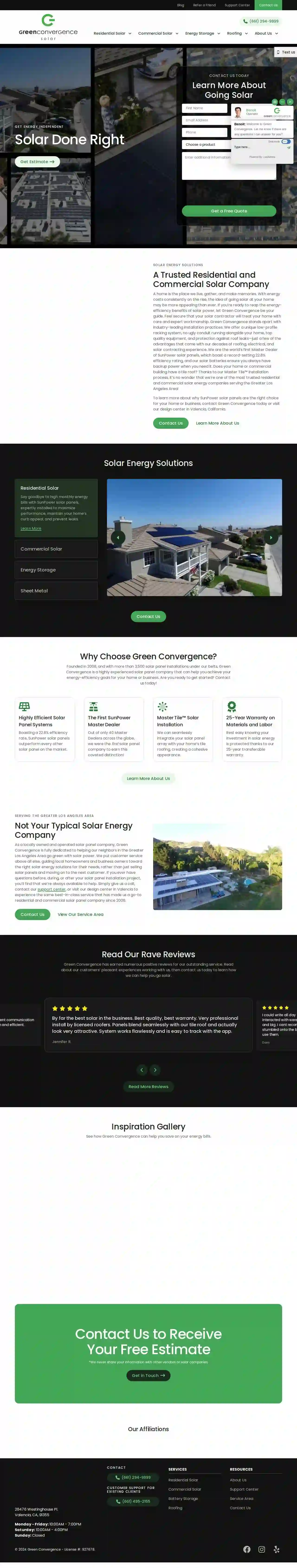 Green Convergence