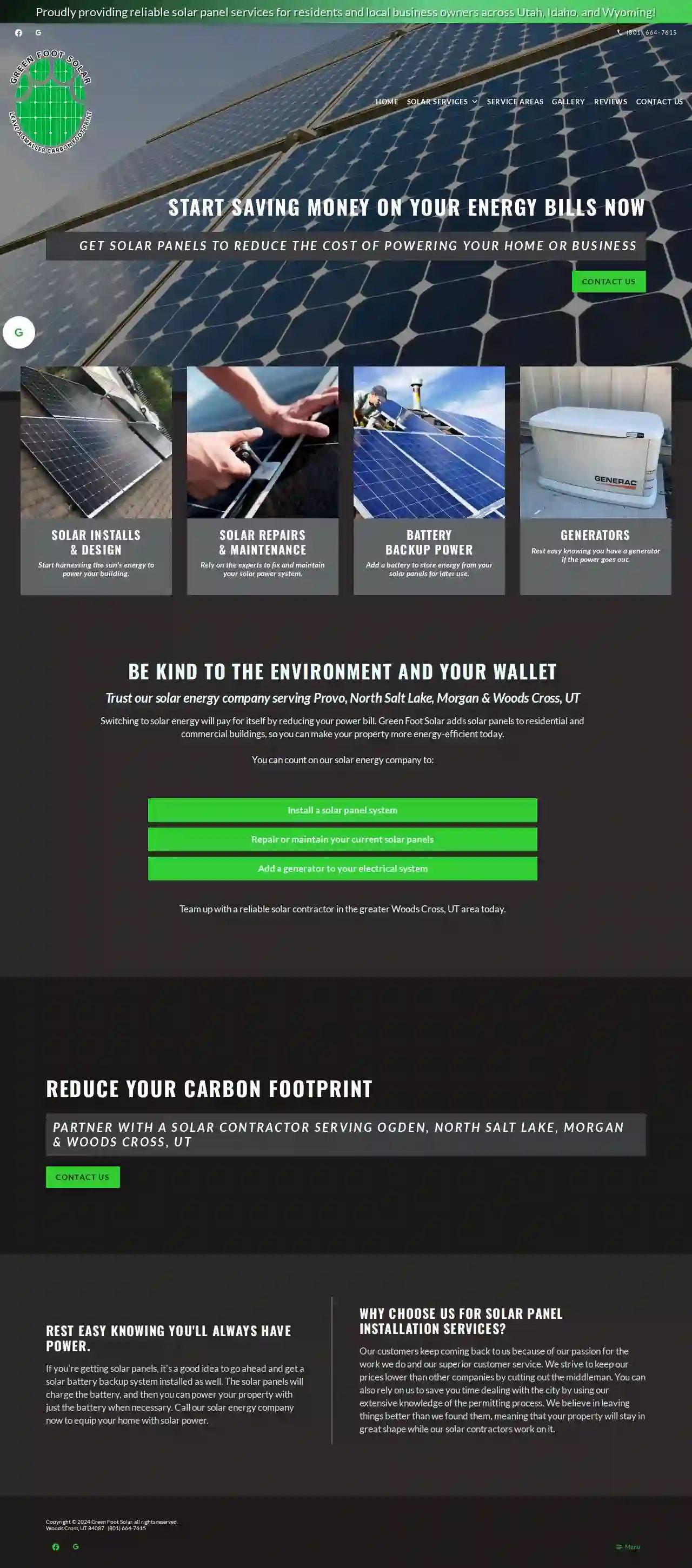 green foot solar