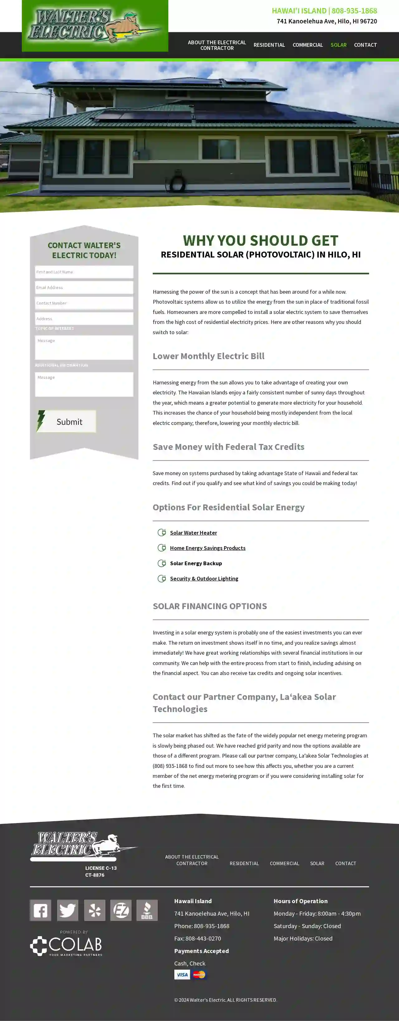 Laakea Solar Technology LLC