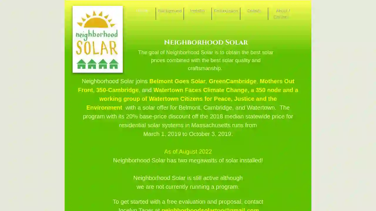 Neighborhood Solar