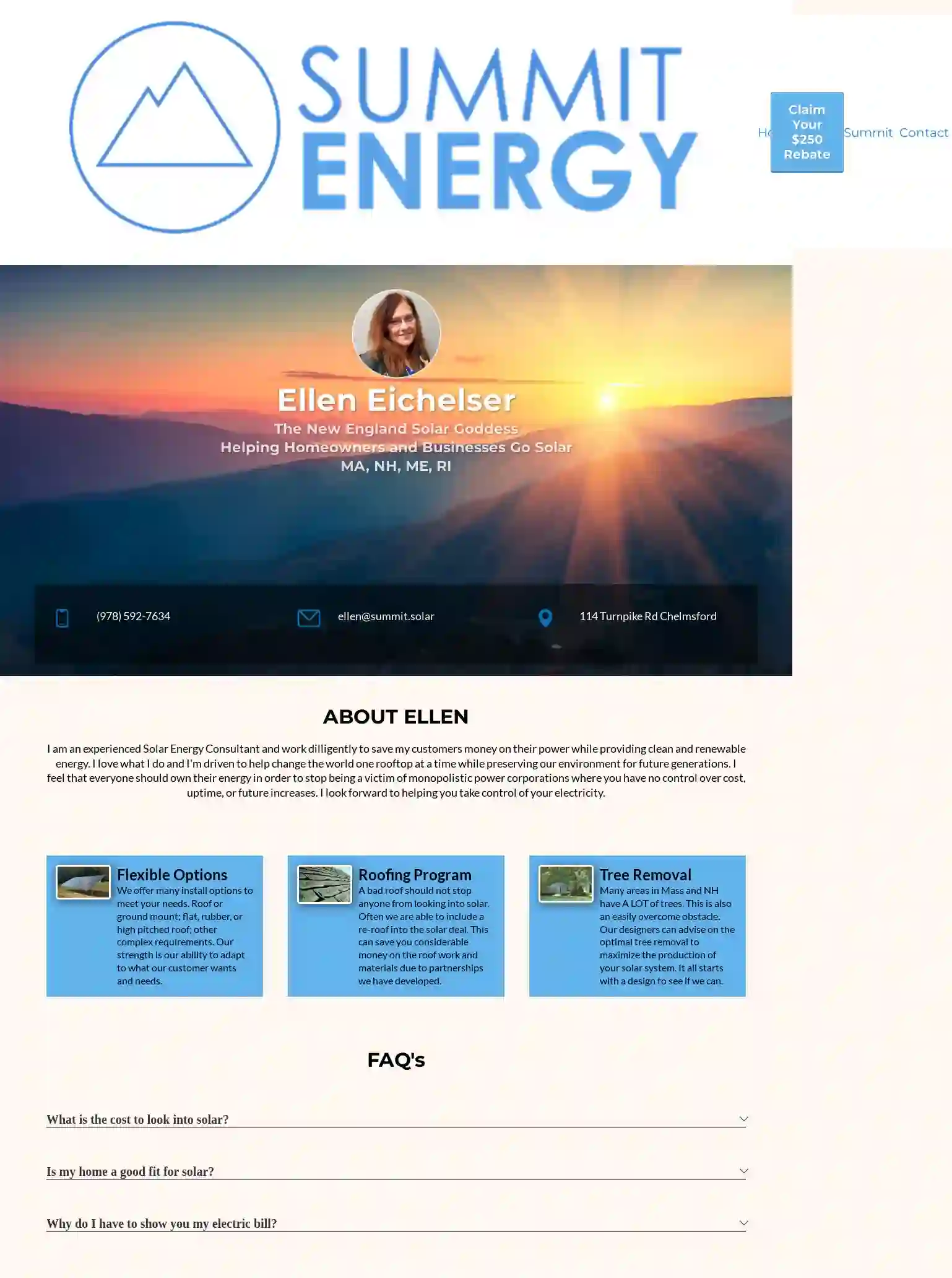 New England Solar Goddess - Summit Energy Affiliate