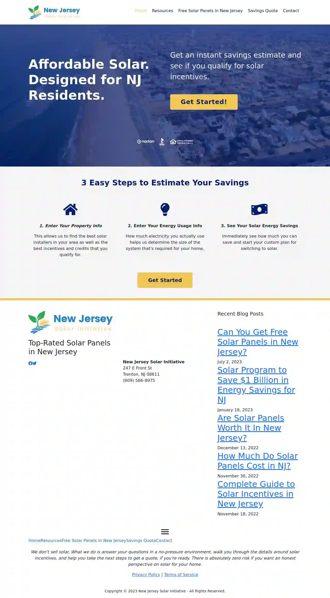 New Jersey Solar Initiative