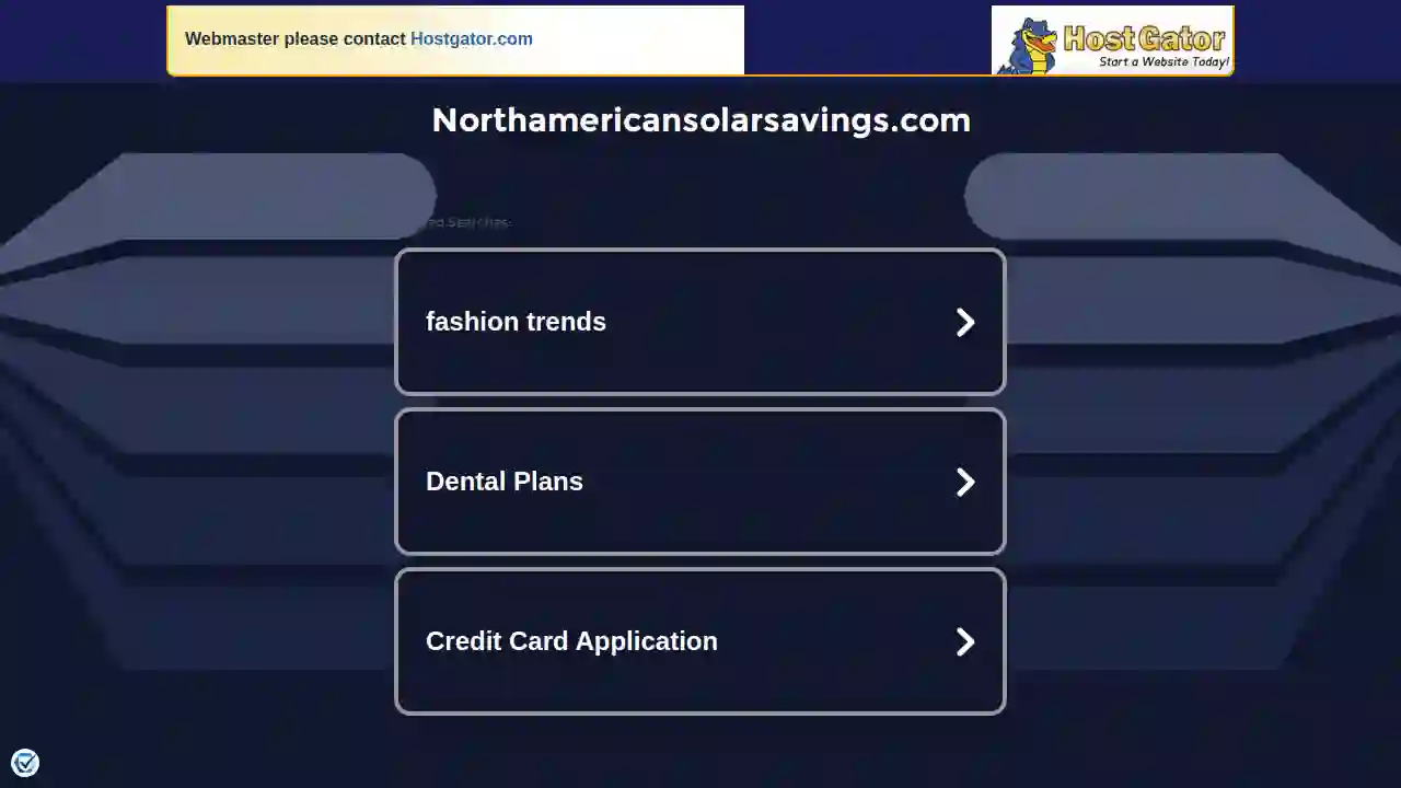 North American Solar Savings