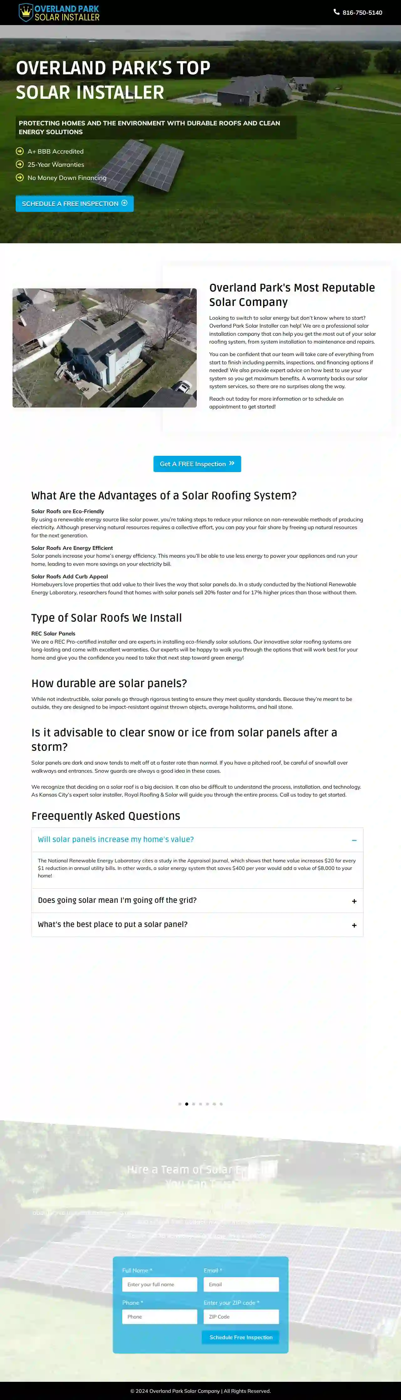 Overland Park Solar Installer