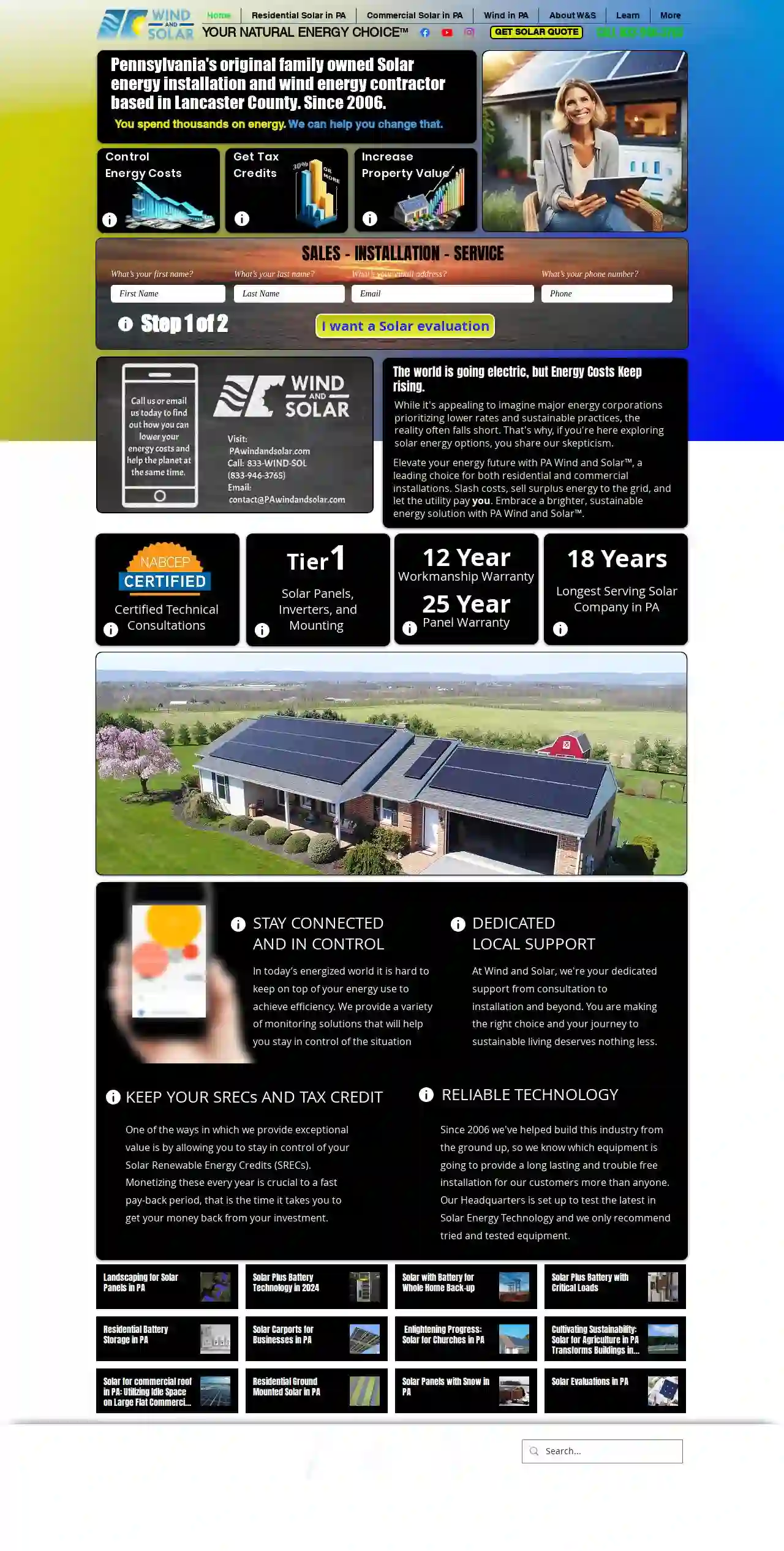 Wind and Solar LLC