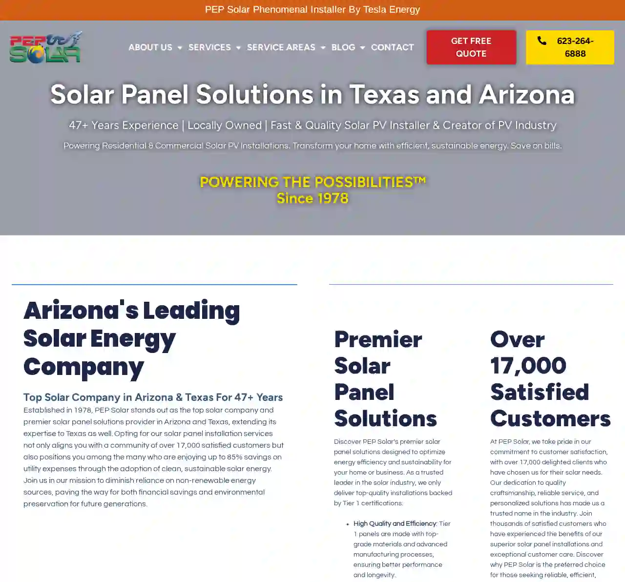 Solar energy company