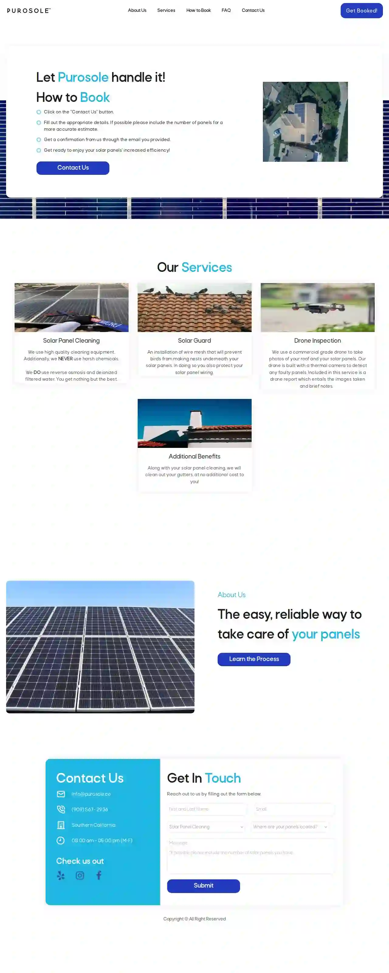 Purosole - Solar Panel Cleaning