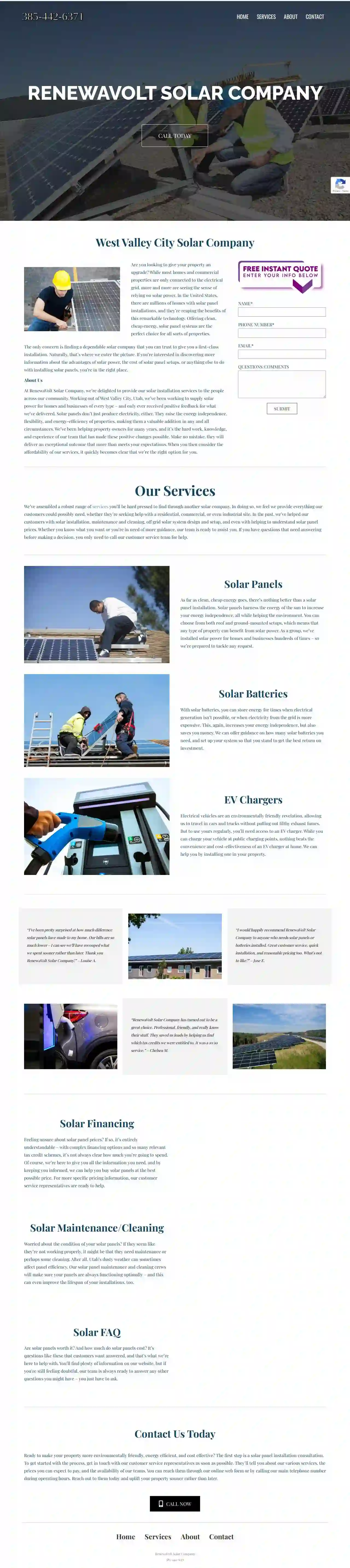 RenewaVolt Solar Company