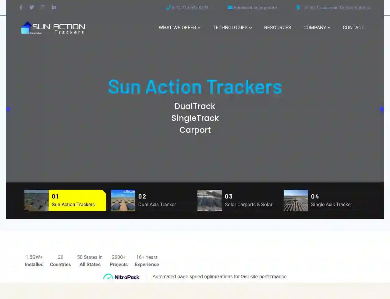 Sun Action Trackers LLC