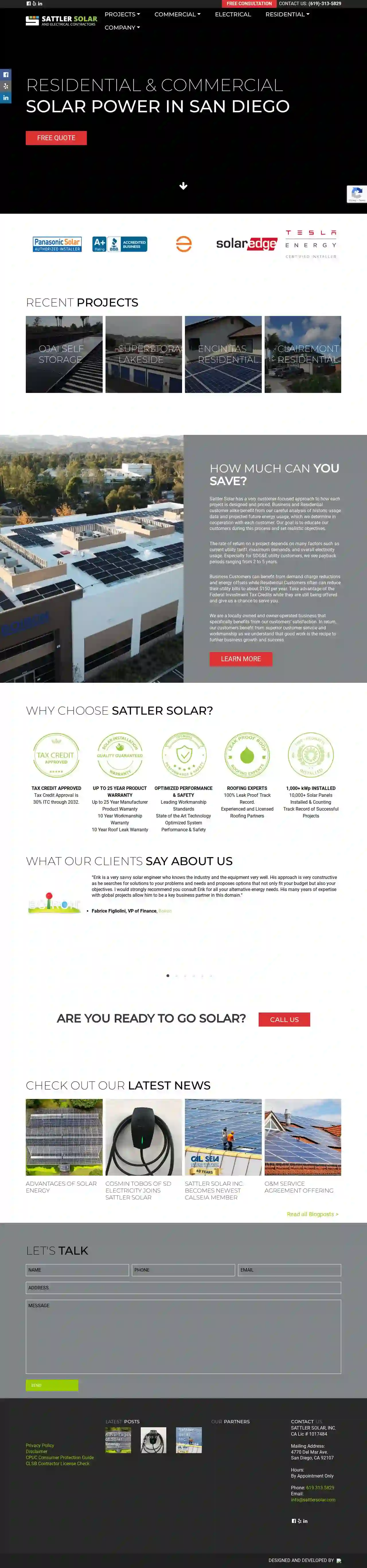 Sattler Solar Inc.