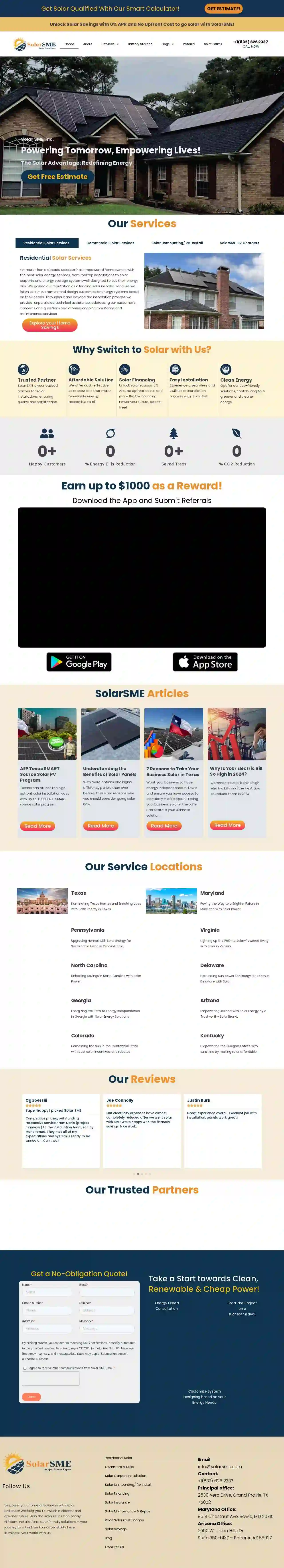 Solar SME, Inc.