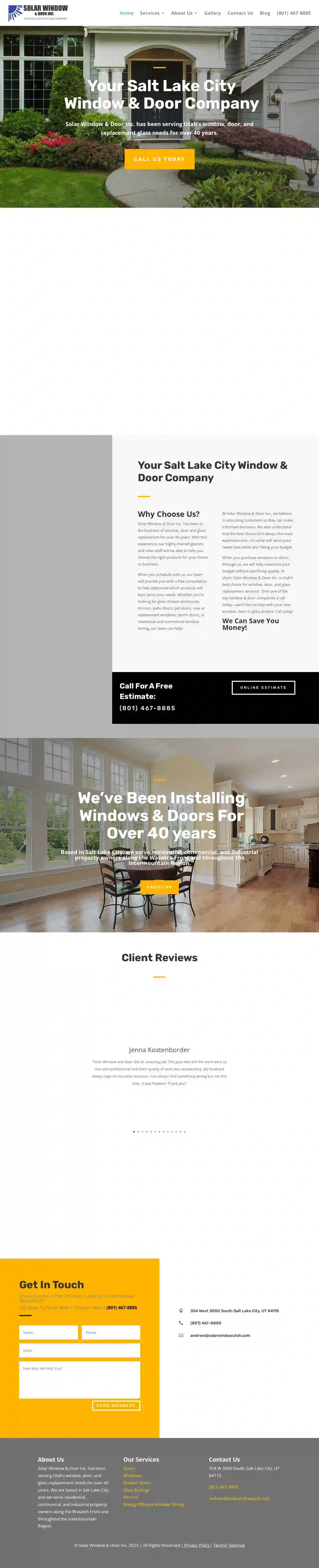 Solar Window & Door Inc