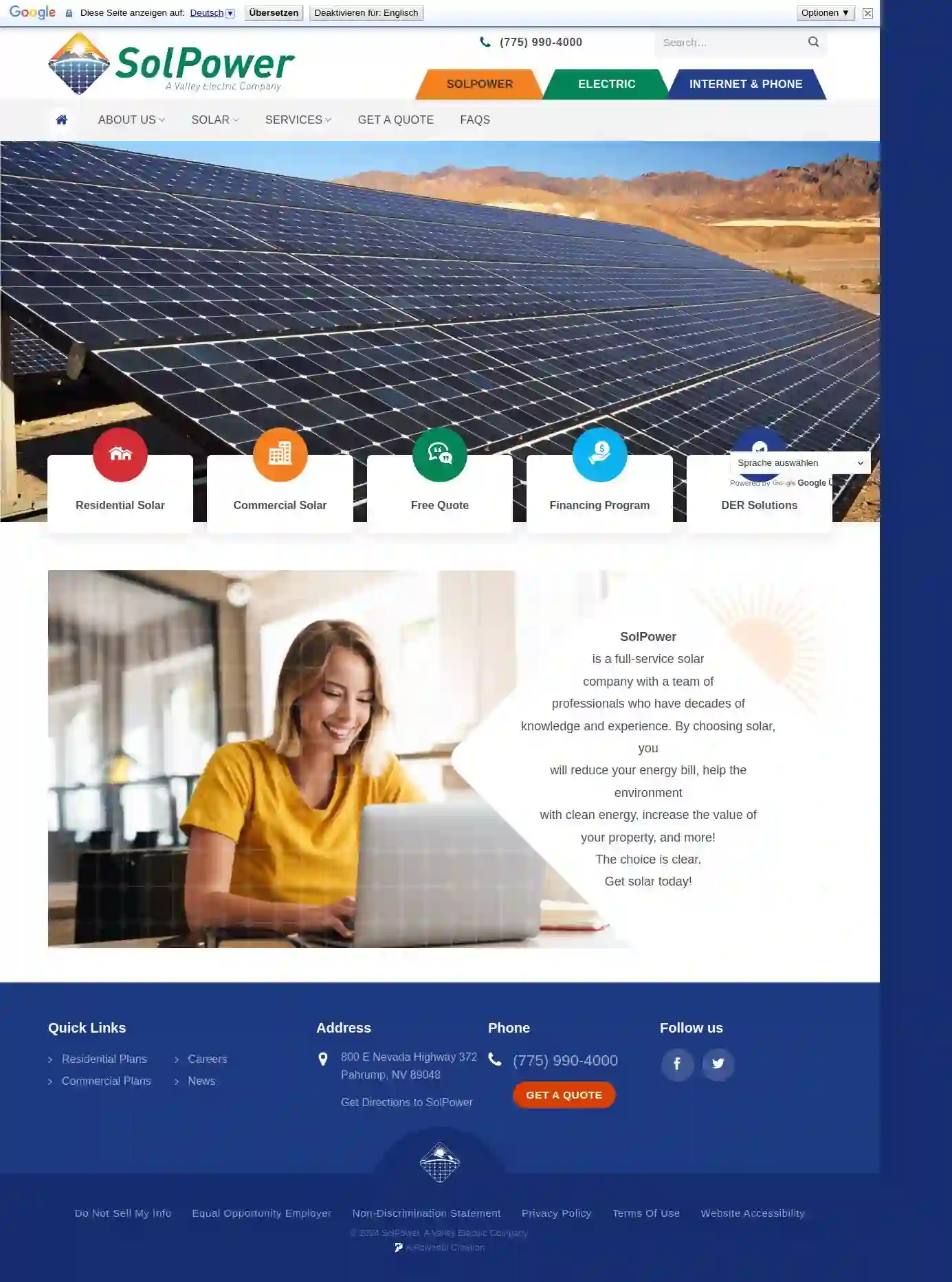 SolPower - A Valley Electric Company