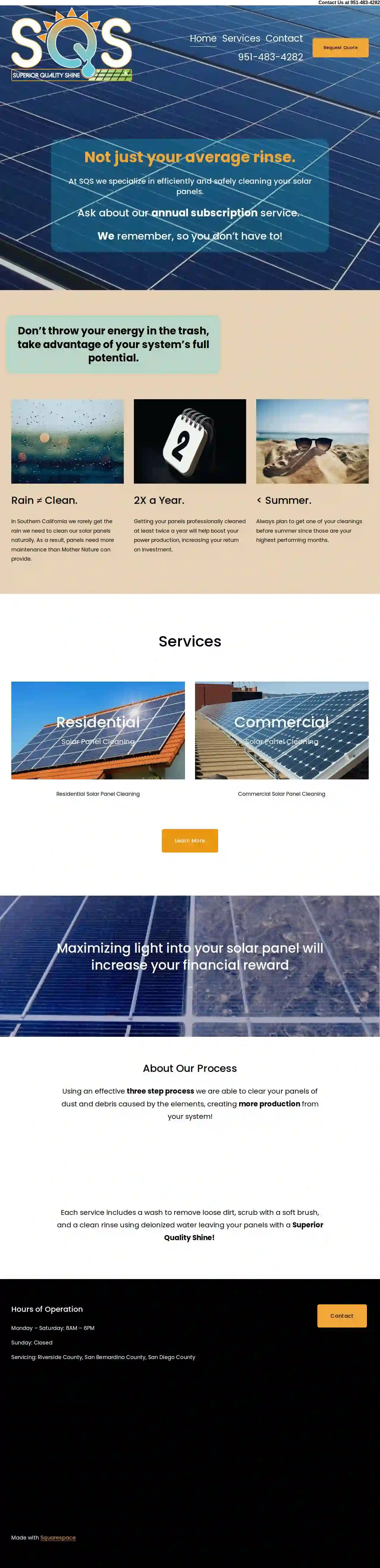 SQS Solar Clean