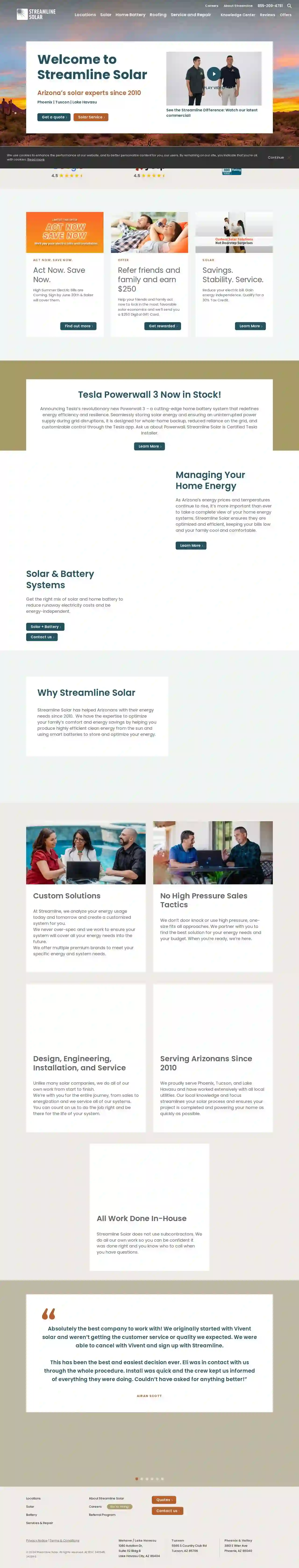 Streamline Solar