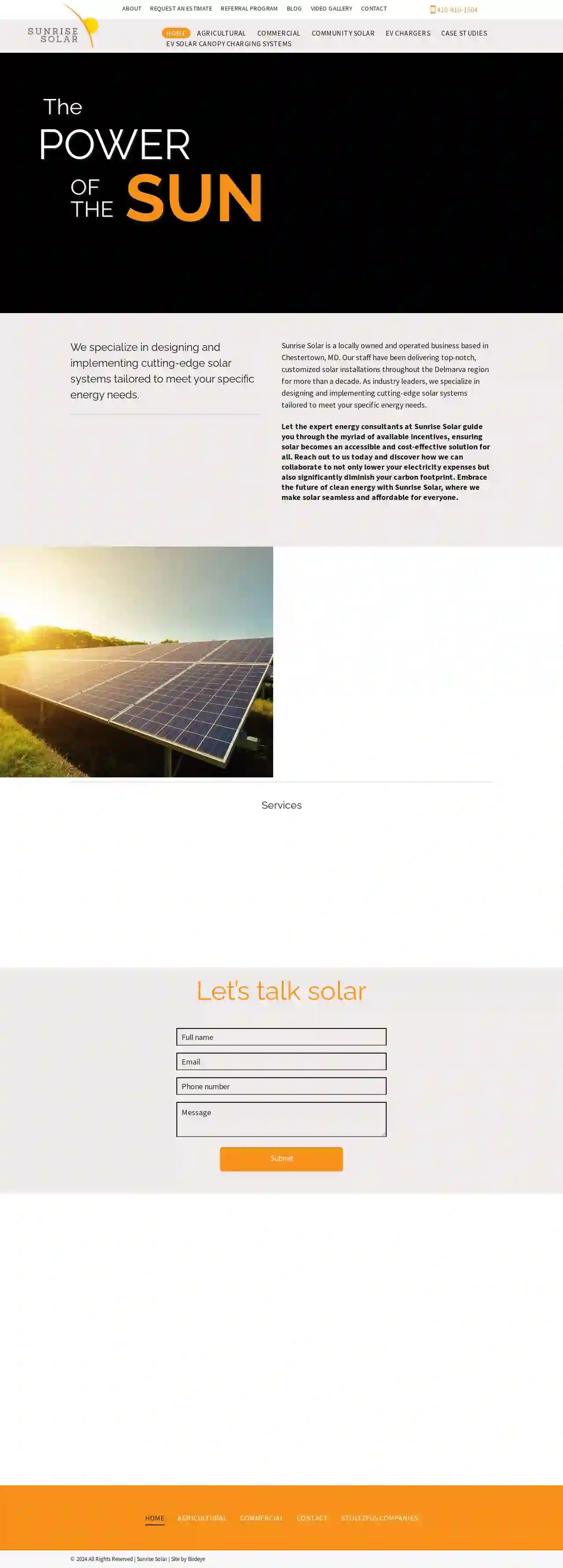 Sunrise Solar Inc.