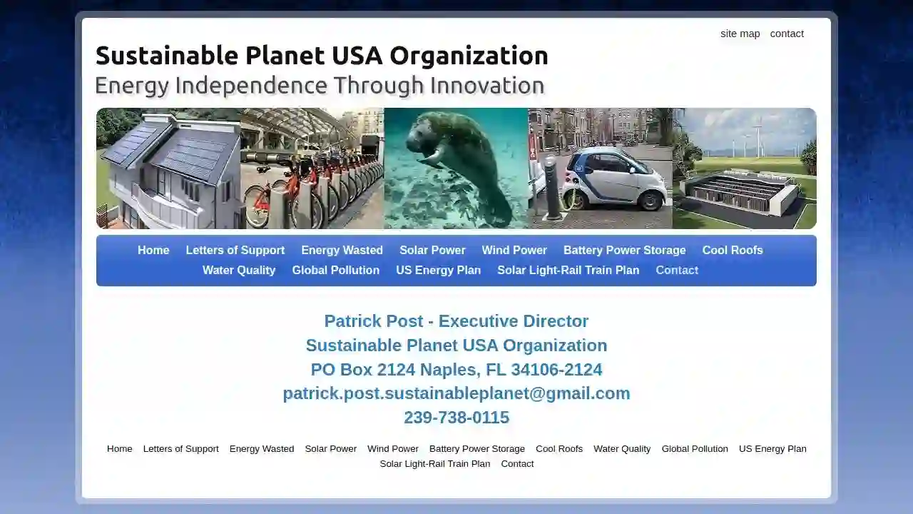 Sustainable Planet USA Organization