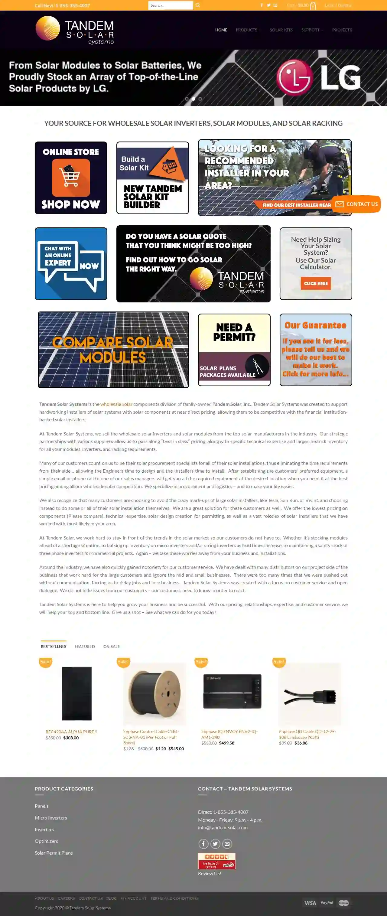 Tandem Solar Systems, Inc.