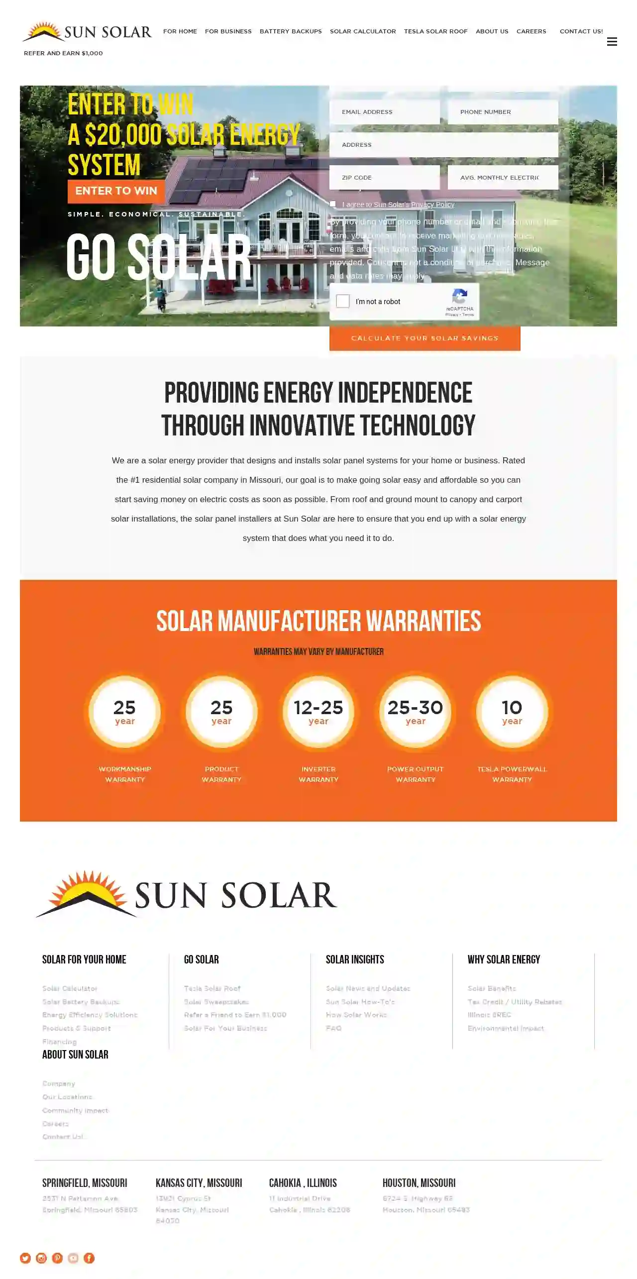 Sun Solar Columbia