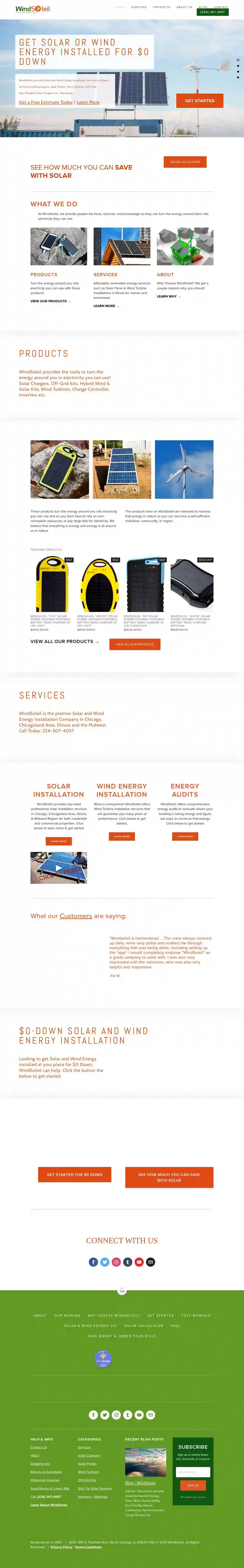 WindSoleil Solar and Wind Energy Services